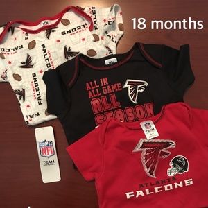ATLANTA FALCONS 18 mo onesies